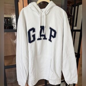 GAP hoodie Vintage Soft arch logo patch embroidered unisex oversized